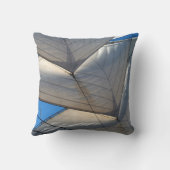 枕にリバーシブル船が帆 クッション (裏面)