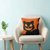 枕に不気味な猫を殺す クッション (椅子)