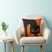 枕に不気味な猫を殺す クッション (椅子)