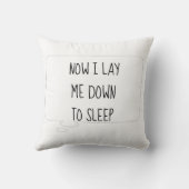 枕に寝かせておく クッション (裏面)