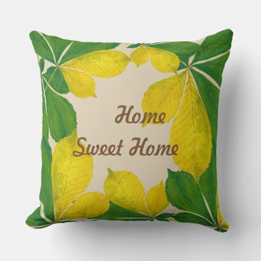 枕に「Rann De Basanti」(I) クッション (正面)