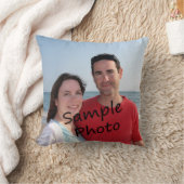 枕のあなたの写真 クッション (ブランケット)