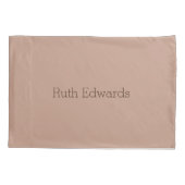 枕のためのカスタムなハト枕カバー 枕カバー (裏面)