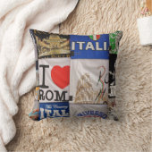 枕のイタリアンなTシャツ クッション (ブランケット)