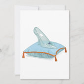 枕のガラスのスリッパ 招待状 (正面)