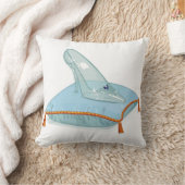 枕のガラススリッパ クッション (ブランケット)