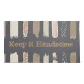 枕のケース保itハンサム 枕カバー (裏面)