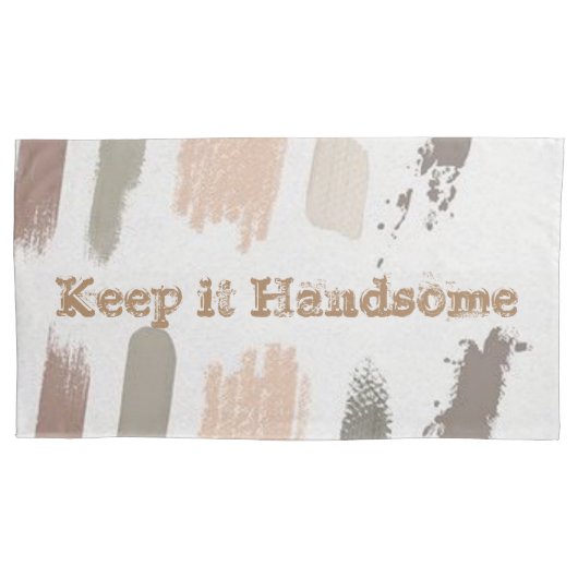 枕のケース保itハンサム 枕カバー (正面)