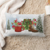 枕のハイキング ランバークッション (ブランケット)