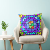 枕のモザイク抽象芸術パターン クッション (椅子)