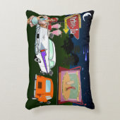 枕のレトロドライブ アクセントクッション (正面(垂直))