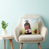 枕の上で寝る クッション (椅子)