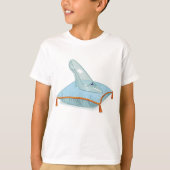 枕の上のガラスのスリッパ Tシャツ (正面)