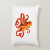 枕の上のタコ アクセントクッション (裏面(縦))