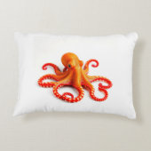 枕の上のタコ アクセントクッション (裏面)
