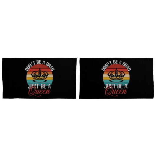 枕の下にドラッグするな 枕カバー (正面-セット)