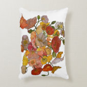 枕の周りのケシ アクセントクッション (正面(垂直))