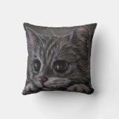 枕の子ネコのスケッチ クッション (裏面)