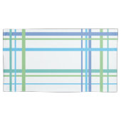 枕の箱 – カッコいい夏の夜，チェック 枕カバー (正面左)