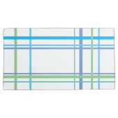 枕の箱 – カッコいい夏の夜，チェック 枕カバー (正面右)