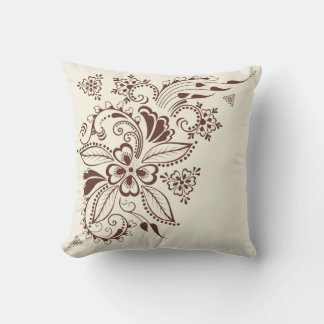 枕の花で育つ クッション