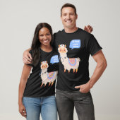 枕は毛羽立てないがアルパカがCを巻いた Tシャツ (ユニセックス)