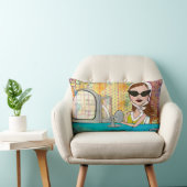 枕は"日光"のに住んでいます ランバークッション (椅子)