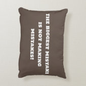 枕やる気を起こさせる アクセントクッション (裏面(縦))