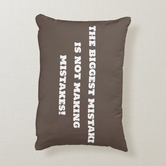 枕やる気を起こさせる アクセントクッション (裏面(縦))