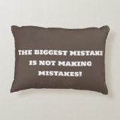 枕やる気を起こさせる アクセントクッション (裏面)