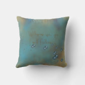 枕をし後を追ます クッション (裏面)