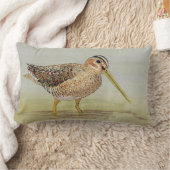 枕をタシギ ランバークッション (ブランケット)