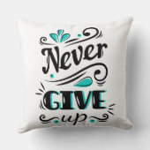 枕を与え上げない クッション (裏面)