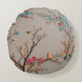 枕を丸める ラウンドクッション