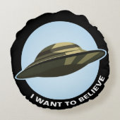 枕を丸め信じたい ラウンドクッション (裏面)