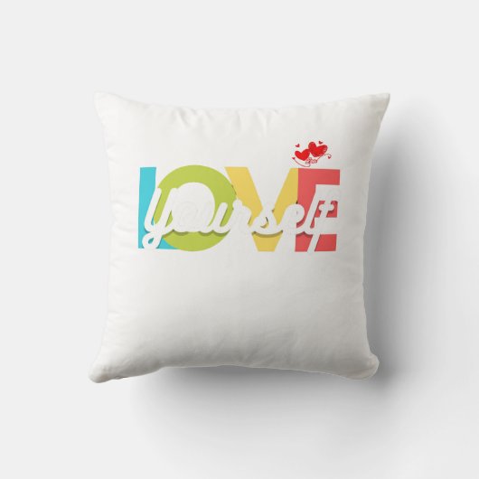 枕を愛せよ クッション (裏面)