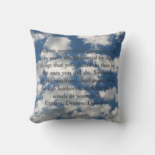 枕を発見して下さい クッション (正面)