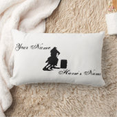 枕を競争させるパーソナライズなバレル ランバークッション (ブランケット)