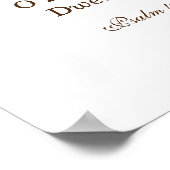 枕を高うして寝よう ポスター (角)