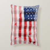 枕アメリカの旗 アクセントクッション (裏面(縦))