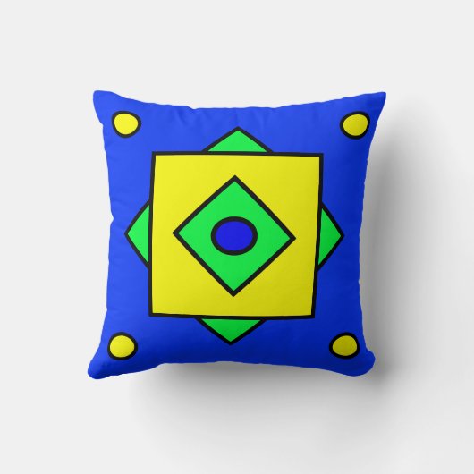 枕アート クッション (裏面)