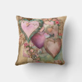 枕カバーのデコ クッション (裏面)