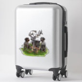 枕カバー円枕の大きなクロックduvetカバーDr. シール (スーツケース)