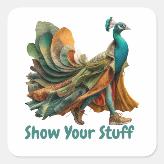 枕カバー スクエアシール (正面)