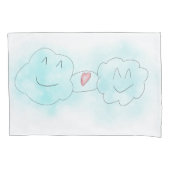 枕カバー – 雲の愛 (正面)