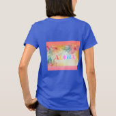 枕カバー Tシャツ (裏面)