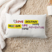 枕カラフル ランバークッション (ブランケット)