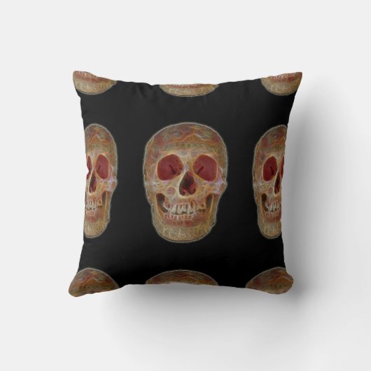 枕スカル クッション (裏面)