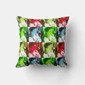 枕トリップ(幻覚体験)のような クッション (裏面)