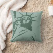 枕ニューヨークの記念品NYの自由の女神 クッション (ブランケット)